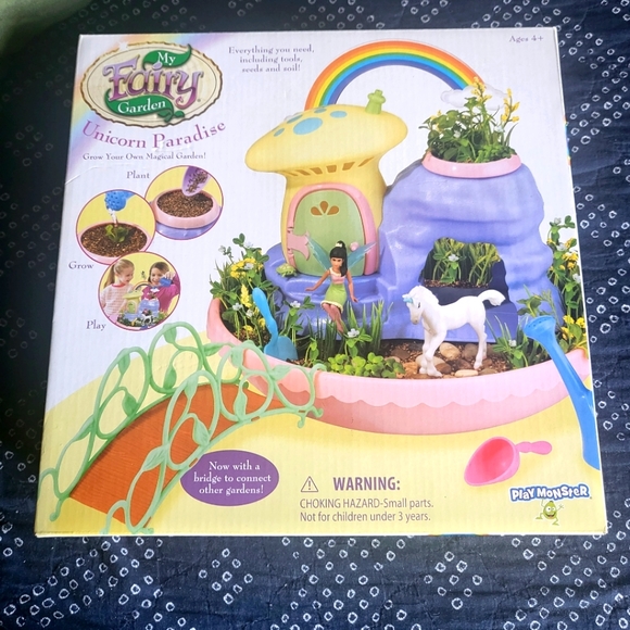 My Fairy Garden | Unicorn Paradise | New in Box | Play Monster - Picture 1 of 4
